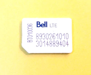 USED BELL NANO SIM CARD RESTORING TEST CELL PHONES BOOT BYPASS UNLOCK UNLOCKING - Picture 1 of 2