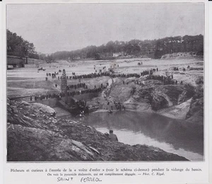 1935 -- LAC DE SAINT FERREOL PECHEURS ET VOUTE D ENFER 3G971 - Bild 1 von 1