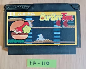 Burger Time Nintendo Classic Japanese Famicom Tested Works - Foto 1 di 4