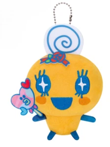 BANDAI Tamagotchi Plush toy with ball chain Memetti japan import - Picture 1 of 1