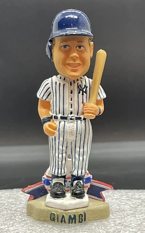 Jason Giambi NY Yankees Mini Bobs 2002 Bobblehead Forever Collectibles "Legends" Cover