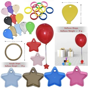 Bangles Weight Helium BALLOON Plastic Holder For Party Weddings Party Decor Uk - Picture 1 of 66
