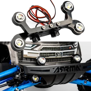 Front Spotlights Headlights for 1/8 ARRMA KRATON 6S BLX Speed Monster Truck Car - Picture 1 of 12