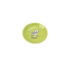 SILLY KITTY SAUCER 5x1in LIME GREEN 2.5oz EACH