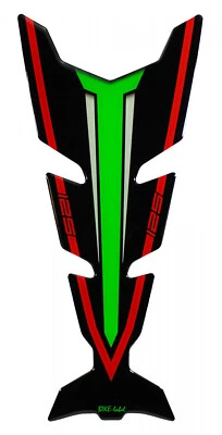 Motorrad Aufkleber Tankschutz Tankaufkleber kompatibel für Kawasaki Ninja 125 - Bild 1 von 4