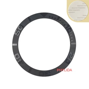 HQ 38mm Black Ceramic Bezel Inserts For Yachtmaster Sei ko SKX007 Style Watch - Picture 1 of 2