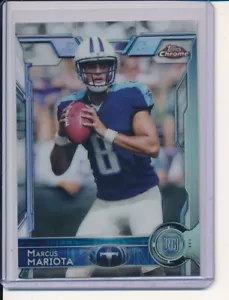MARCUS MARIOTA 2015 TOPPS CHROME SILVER REFRACTOR PRIZMS RC #150 - Picture 1 of 1