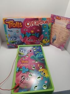 Trolls Movie Operation Board Game Dreamworks Hasbro. 100% complete- tested WORKS