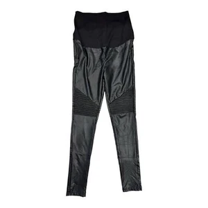 Neu ohne Etikett Preggo Leggings Kunstleder - Bild 1 von 2