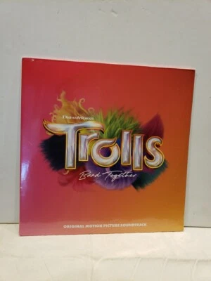 Trolls LP Pink vinyl Band Together 'NSYNC Timberlake Anna Kendrick Kid Cudi NEW! - Image 1 of 2