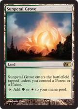 1x Sunpetal Grove LP, S-Chinese MTG Magic 2011 (M11)