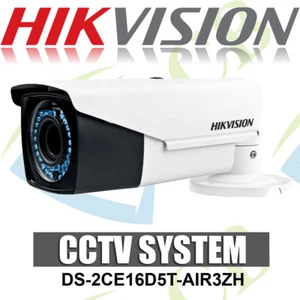 Hikvision DS-2CE16D5T-AIR3ZH HD1080P WDR Motorized Vari-focal IR Bullet Camera - Picture 1 of 2