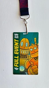 2024 Phoenix Fan Fusion | Comic-Con | Full Event | Badge & Lanyard - Bild 1 von 5