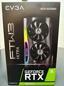 Brand New EVGA GeForce RTX 3070 Ti FTW3 ULTRA GAMING 8GB GDDR6X Graphics Card... - Picture 1 of 6