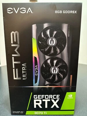 Brand New EVGA GeForce RTX 3070 Ti FTW3 ULTRA GAMING 8GB GDDR6X Graphics Card... - Image 1 of 4