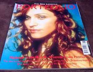 MADONNA on Cover & Within PORTFOLIO Magazine. Sept 1998. Free UK Post - Picture 1 of 3