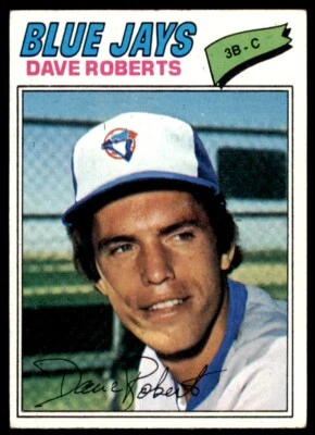 1977 TOPPS DAVE ROBERTS TORONTO BLUE JAYS #537 - Image 1 of 2