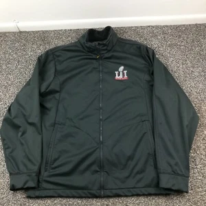 Philadelphia Eagles Jacket Super Bowl LII Antigua Golf Fleece Lined Mens XL $90 - Picture 1 of 12