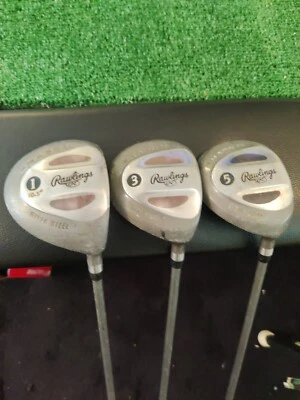Rawlings Driver 3-5 Phase II Woods Set Regular Flex Graphite Shafts - Image 1 of 4