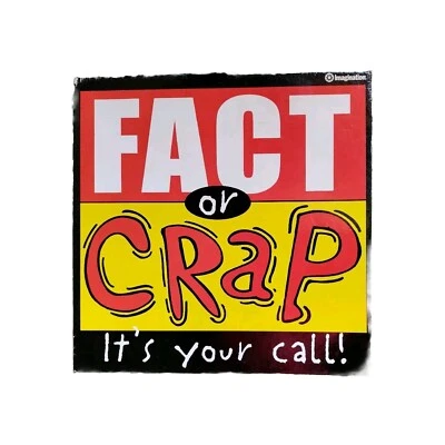 Fact or Crap Its Your Call Trivia Board Game 2006  New (Open Box) - Image 1 of 4