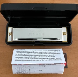 Hohner Old Standby 10-Hole Diatonic Harmonica Key of D - Picture 1 of 9