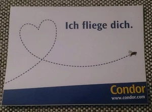 CONDOR Fluggesellschaft Sticker 11x8 cm, neu, unbenutzt - Bild 1 von 1