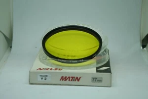 MATIN high QUALITY FILTER 77MM Y2 YELLOW - Picture 1 of 1