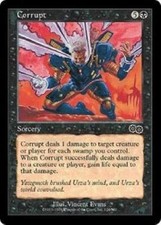 Corrupt x4 Urza's Saga MtG NM