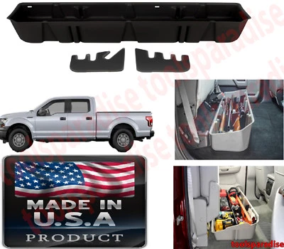 Ford F150 Super doble cabina 2015-2019 organizador de asiento bandeja de almacenamiento caja portaequipajes Foto 1 de 3