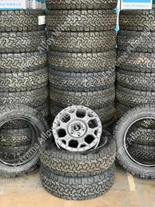 16" Gunmetal Grey AT2 Alloy Wheels Peugeot Boxer Not Maxi + All Terrain Tyres - Picture 1 of 5