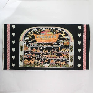 Andover Fabrics Noah's Ark Panel 23"x45" for DIY Crafting - Pre-owned - Picture 1 of 5