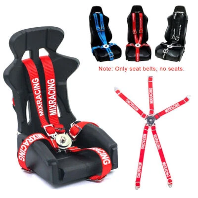 Racing 1/10 Scale 5 Point Seat Belt For RC Crawler Axial SCX10 90046 90047 90027 - Image 1 of 4
