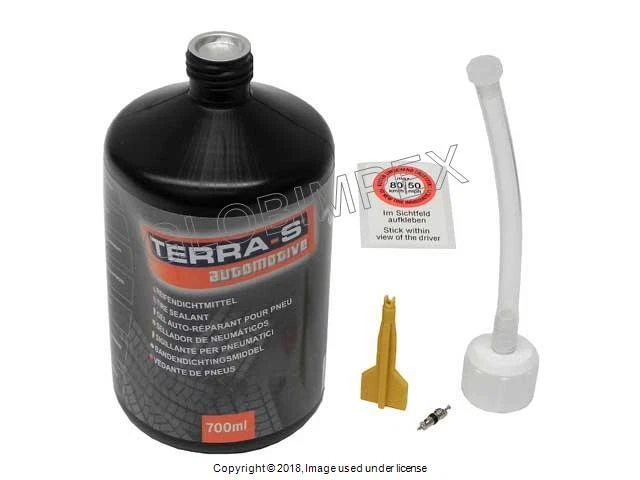 Sellador de neumáticos PORSCHE 911 BOXSTER CAYENNE (2003-2017) (botella de 700 ml) TERRA-S OEM Foto 1 de 1