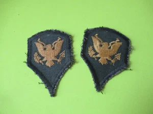 VINTAGE 1960'S VIETNAM WAR  2 X  ARMY PATCH SET - Picture 1 of 1