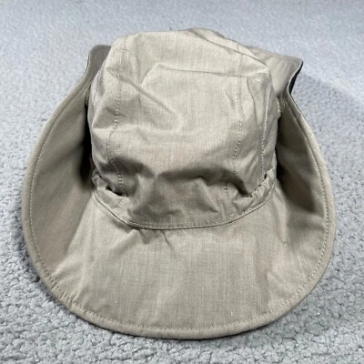 Columbia Bucket Hat Mens Tan Hook & Loop Lined Mesh Vented  - Image 1 of 4