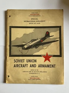 WWII USAAF RAF intelligence information on Soviet aircraft and armaments - Picture 1 of 1