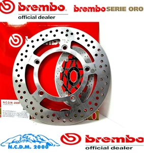 DISCO FRENO ANTERIORE BREMBO SERIE ORO SUZUKI 650 AN BURGMAN 2004-2005 2006 2007 - Imagen 1 de 9