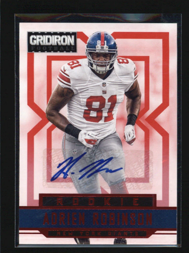 ADRIEN ROBINSON 2012 PANINI GRIDIRON ROOKIE AUTOGRAPH AUTO #/99 (BV=$12) AG3560 - Image 1 of 1