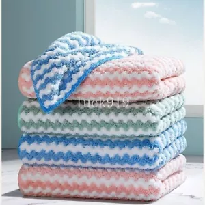 20Pcs Microfibre Cleaning Cloth Kitchen Dish Washing Towel Car Glass Cleaner Rag - Picture 1 of 11