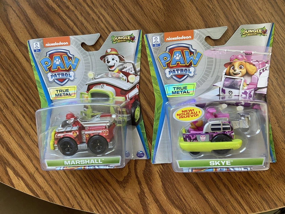 Paw Patrol True Metal Jungle Rescue Skye Helicopter Vehicle 1a