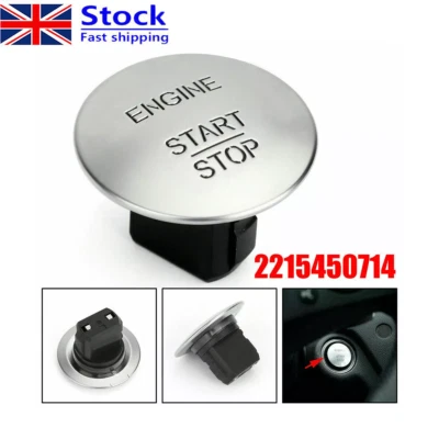 A2215450714 For Mercedes Benz Keyless Go Engine Push To Start Stop Button Switch - Image 1 of 4