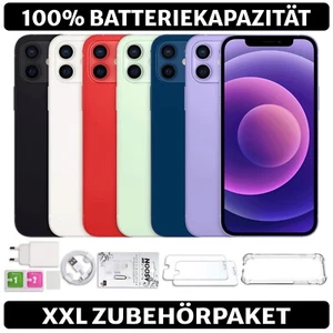 Apple iPhone 12 Mini - 64 128 256 GB - Schwarz Rot Weiß Blau - 100% Batterie - Bild 1 von 16