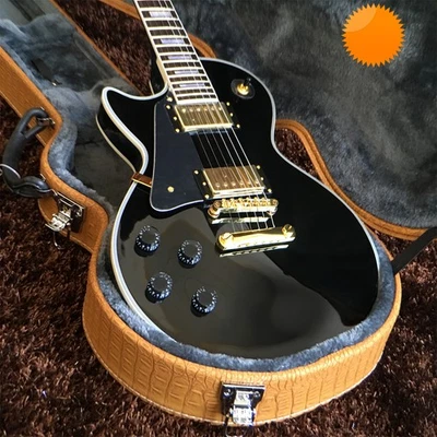 Custom Shop Left Hand Black Beauty: Mahogany, Gold, ABR-1Bridge | Factory Outlet - Image 1 of 4