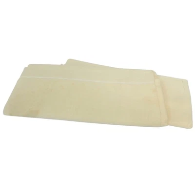 PAIRE DE DRAPS METIS VINTAGE COLORIS ECRU 1M95X2M65 - Photo 1/2