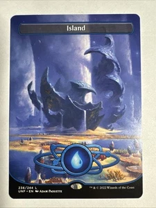 Island (236) (Borderless) Unfinity Regular - Picture 1 of 1