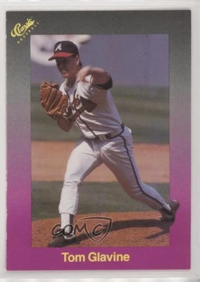 1989 Classic Update Purple Travel Edition Tom Glavine #159 HOF - Image 1 of 2