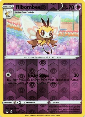 Ribombee 079/203 - REVERSE HOLO - SWSH07: Evolving Skies - NM - Image 1 of 2