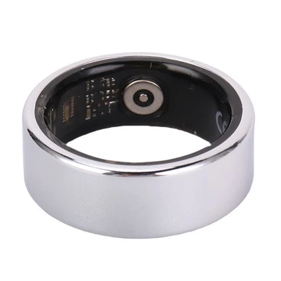  Smart Health Ring Silver Thin Sport Smart Ring Comfortable IP68 Water - Bild 1 von 4