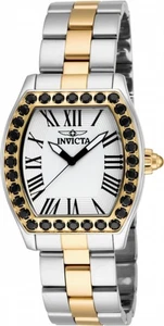 Invicta 14531 Angelo Edizione Limitata Nero Spinello Lunetta Argento Oro Donna - Foto 1 di 4