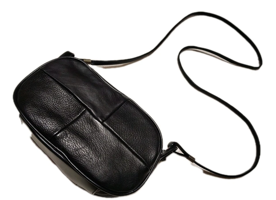Bolso Bandolera BH Smith Hecho por el Hombre Cuero Pequeño Negro Foto 1 de 4